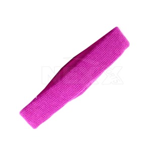 Bandeau de sport tricoté rose antidérapant de 4,5 cm de large, ajustement universel, couleur unie pour l'exercice, le fitness, la course à pied toutes saisons - Product Image 3
