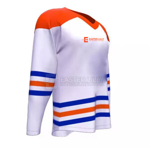 เสื้อฮอกกี้น้ำแข็งขายดีที่สุด ราคาโรงงาน เนื้อผ้านุ่ม สั่งซื้อจำนวนมากได้ สำหรับทุกเพศ - Product Image 3