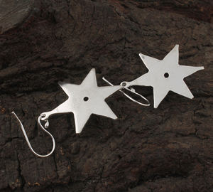 Boucles d'oreilles en pierre précieuse lapis-lazuli naturel plaqué or rose, argent sterling fait main, forme goutte d'eau vintage, pierre de naissance de décembre - Product Image 4