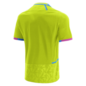 Camiseta Deportiva Verde Brillante para Hombre, Manga Corta, para Entrenamiento, Ropa Deportiva para Equipo - Product Image 2