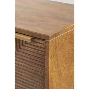 2025 Nouveau Design Planche Latérale En Bois Avec 1 Porte et 4 Pieds En Bois Planche Latérale Dans La Meilleure Qualité Industrielle Buffet En Bois Porte De Stockage - Product Image 3