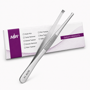 Pinces à tissus dentées 2×3, fines, chirurgicales, en acier inoxydable, instrument de précision pour la manipulation des tissus, OEM ODM - Product Image 5