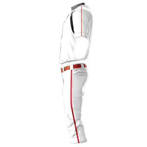 Uniformes de béisbol personalizados al por mayor, hechos con nuevo material de poliéster, diseñe su propio logotipo, uniforme de béisbol para venta en línea - Product Image 5