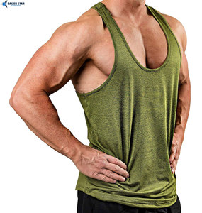 Custom Mens Tank Top Sleeveless Gym Vest Workout Fitness Apparel Quick Dry - Product Image 4