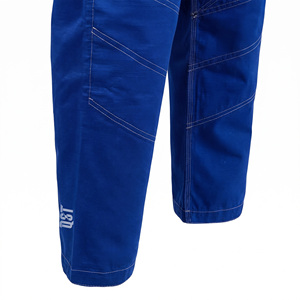 Kimono de Jiu-Jitsu Brasileño Azul QST de Alta Calidad, Fabricación Personalizada, Uniforme Premium de BJJ con Cinturón, Traje de Grappling Unisex 100% - Product Image 6