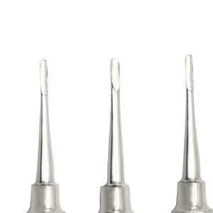 Juego de 6 Elevadores Dentales Manuales para Extracción de Raíces, Acero Inoxidable, Agarre Ergonómico, Instrumentos para Extracción de Dientes, Uso Clínico - Product Image 4