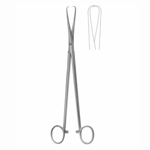 คีมจับเนื้อเยื่อ Schroeder Tenaculum Forceps ขนาด 250 มม. - คีมผ่าตัดและถอดแกนกระจกตาทำจากเหล็กกล้าไร้สนิม - Product Image 3