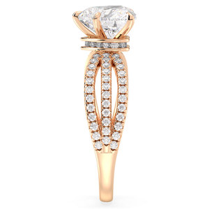 Anillos de compromiso de plata de ley 925 con forma de corazón y moissanita de 2.25 quilates para mujer, joyería fina, precio de fábrica REYES. - Product Image 5