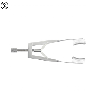 Espéculo Ocular de Hoja Sólida Leibinger, Desechable de Un Solo Uso, Caja de 10, Instrumento Quirúrgico Oftálmico de Acero Inoxidable, Retractor de Párpados - Product Image 2