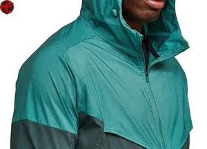 ชุดเซ็ตเสื้อแจ็คเก็ตซิปและกางเกงขาสั้นแบบสั่งตัดเย็บพิเศษ แต่งผ้าแบบแพทช์เวิร์ค ชุดวอร์มสองชิ้น ผ้าสะท้อนแสง กันลม ทำจากไนลอน สำหรับผู้ชาย - Product Image 5