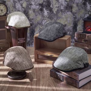 Nuevo Gorro Estilo Hong Kong, Moderno, Retro, de Invierno, con Personalidad, Versátil, Artístico, Tipo Newsboy, Unisex, 100% - Product Image 1
