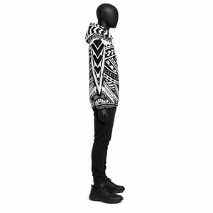 2026 New Arrival Custom Polynesian Graphic <b>Hoodie</b> Wholesale Breathable Polyester Spandex Sublimation Print Streetwear Pullover - Product Image 2