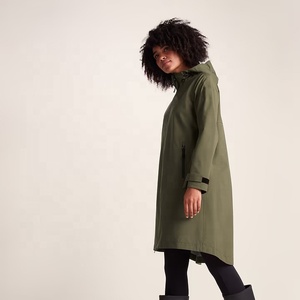 Veste bomber softshell imperméable et coupe-vent pour femme, à capuche, séchage rapide, fermeture éclair intégrale, en polyester/nylon tissé, imperméable pour l'extérieur - Product Image 4