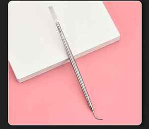 Stainless Steel pointed <b>Lash</b> Lift Tool Double Sided With <b>Comb</b> End Eyelash Semi-permanent Tool Customized Color And Logo - Product Image 5