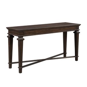 Tavolo Console dal Design Tradizionale con Finitura Espresso, 1 Pezzo, Arredamento per Soggiorno, Tavolino da Divano - Product Image 1