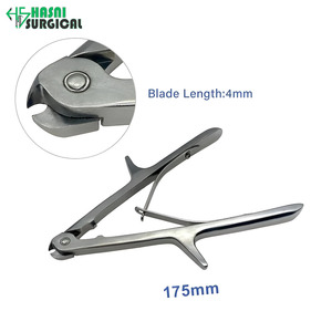 Tijeras manuales de malla de acero inoxidable para huesos, cizallas quirúrgicas para jaulas, juego de instrumentos ortopédicos - Product Image 3