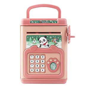 Salvadanaio Giocattolo per Bambini dai 3 Anni in Su, con Manico Pieghevole, Password, Impronta Digitale e Comando Vocale, Contenitore per Monete e Banconote - Product Image 4