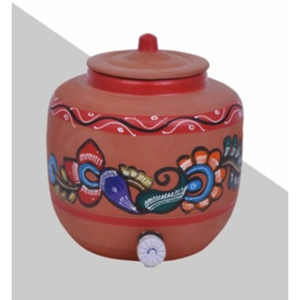 Maceta de Agua Ecológica y Duradera de 12L, Color Rojo Tierra - Product Image 2