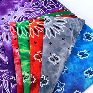 Pañuelo de algodón de 55 cm con efecto lavado ácido, diseño paisley personalizado, estampado digital a medida, de una sola cara, con dobladillo lateral, superventas - Product Image 6