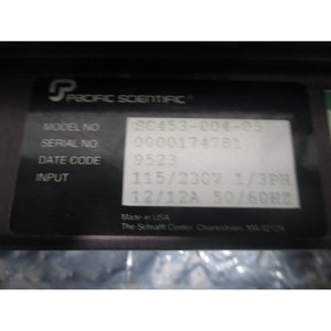 SERVOCONTROLADOR PACIFIC SCIENTIFIC SC453-004-05 - Equipo y Piezas de Semiconductores de Confianza de Marca Global - Product Image 3