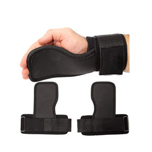 Poignées de musculation réglables et personnalisables en néoprène, protège-mains rembourrés pour haltérophilie, confort et sécurité pour le fitness - Product Image 1