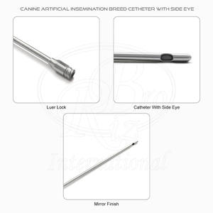สายสวนผสมเทียมสุนัขแบบล็อค Luer ใช้ซ้ำได้ พร้อมช่องด้านข้าง ขนาด 10 นิ้ว อุปกรณ์สัตวแพทย์อื่นๆ - Product Image 5