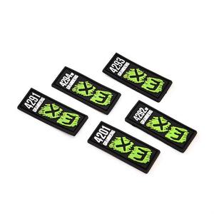 Custom 3D Embossed Rubber PVC <b>Sew</b>-<b>On</b> <b>Patches</b> with Nonwoven Felt Fabric for Clothing - Product Image 4