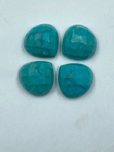 Turquoise howlite en forme de poire, 4 pièces, 21,59 carats, meilleure qualité pour la fabrication de bijoux - Product Image 3