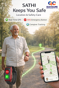 2026 QC V22 Pro AI GPS SmartWatch Elderly WiFi SOS Call Fall Detection HeartRate BloodPressure Sleep Tracker IP67 Navigation <b>SIM</b> - Product Image 4