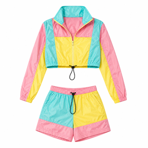 Conjunto Deportivo de Nylon Premium para Mujer, Transpirable, para Correr, Venta al Por Mayor Directa de Fábrica, Fabricante, Conjuntos Deportivos de Nylon Personalizados - Product Image 1