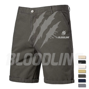 Pantalones Cortos Deportivos Casuales para Hombre Bloodline, Negros, de Cintura Media, Secado Rápido, con Logotipo Frontal - Product Image 6