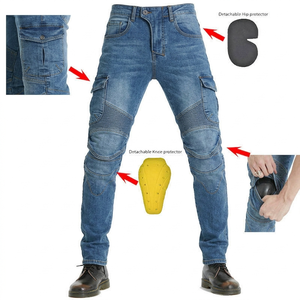 Pantalon de moto pour homme grande taille, séchage rapide, respirant, coupe-vent, pantalon de course moto, fabricant OEM ODM en gros - Product Image 1