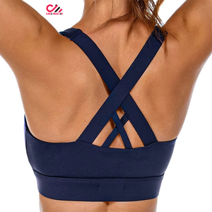 Sujetador Deportivo para Mujer, Venta al Por Mayor, Ropa Deportiva, Transpirable, Bralette, Sujetador Deportivo Sólido para Gimnasio y Running - Product Image 2
