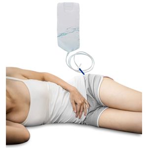 Confezione da 50 kit monouso 1500 mL per clistere kit da viaggio in vinile Non Sterile con punta Pre-lubrificata per drappeggi di sapone riutilizzabili articoli da toeletta per - Product Image 1