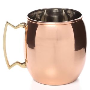 Distinctive Copper Moscow Mule <b>Mugs</b> Crafted For Premium Cocktail Serving In Kitchen Bar And Entertainment Settings - Product Image 4