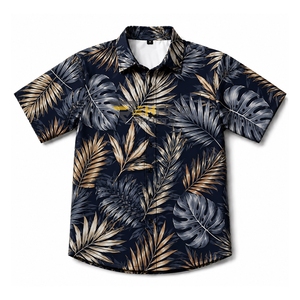 Chemises Hawaïennes Paradise, Chemises de Vacances d'Été, Chemises Aloha à Manches Courtes, Chemises de Plage Sublimées, Chemises Hawaïennes à Imprimé Floral Personnalisé - Product Image 1