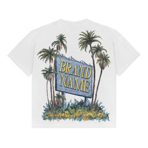 เสื้อยืดคอกลมผู้ชายคุณภาพสูงสั่งทำพิเศษ ปี 2026 ผ้าฝ้าย 100% ทรงหลวม ราคาขายส่ง - Product Image 2