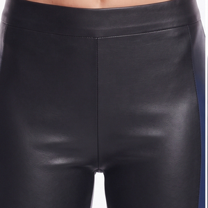 Women's Fashion Leather Compression Pant Premium High Waist Leather <b>Tight</b> Trouser Female Fitness Wear Leather Leggings - Product Image 5