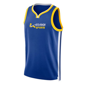 Sportswear 100% Polyester Material Made Basketball Jersey Top Design Sublimation Printed Basketball Jersey - Product Image 1
