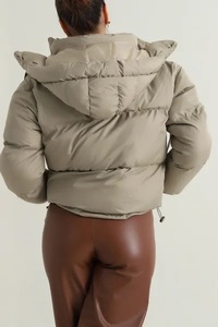 Veste matelassée pour femme respirante, personnalisable avec votre logo, en peau de mouton, toile et nylon, prix ajustable, meilleure vente, haute qualité, faible MOQ - Product Image 6