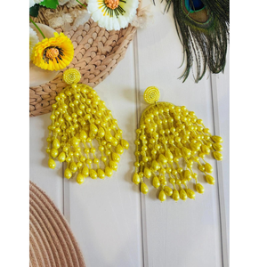 Pendientes con Cuentas de Diseño Personalizado para las Colecciones de Primavera y Verano Disponibles a un Precio Accesible por MD HANDICRAFTS - Product Image 2