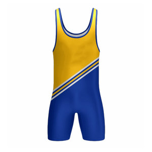 Combinaison de lutte personnalisée professionnelle de style russe, tissu extensible en spandex et polyester de haute qualité, 180 g, légère - Product Image 6