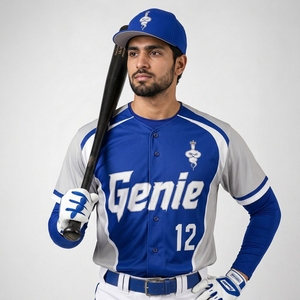 Uniforme de baseball conçu avec un matériau en polyester à séchage rapide, construction respirante, uniforme de baseball personnalisé, vêtements de compétition - Product Image 6