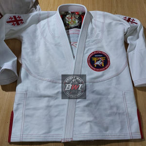 Kimono de Judo Premium Personalizado, 100% Algodón, Bordado, Ropa de Artes Marciales, Logotipo Bordado en la Parte Delantera, Transpirable - Product Image 1