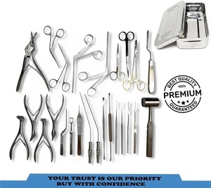 Juego de Instrumentos Quirúrgicos ORL para Septoplastia General de Primera Calidad, Acero Inoxidable Alemán Reutilizable, Certificado CE, Herramientas para Uso Hospitalario - Product Image 2