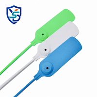 Sceau en plastique haute sécurité YSD à serrage progressif, auto-bloquant, anti-effraction, avec logo personnalisé pour la logistique et le transport de marchandises