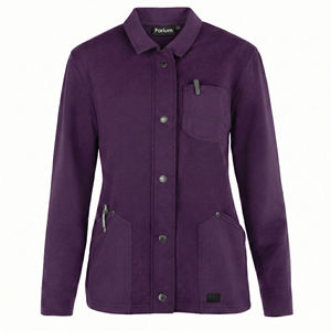 Blouson médical personnalisable à fermeture éclair, uniforme d'infirmière d'hôpital en gros, col à manches longues, blousons de travail en vrac - Product Image 5