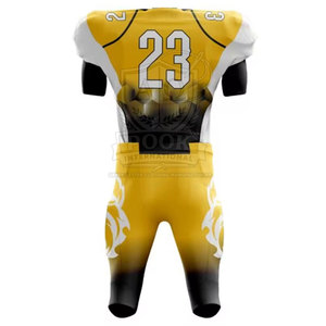 ชุดยูนิฟอร์มอเมริกันฟุตบอลสั่งทำคุณภาพสูงสุด ผ้าดีที่สุดสำหรับผู้ชาย - Product Image 4