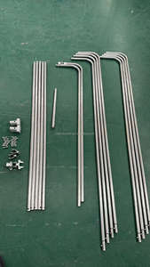 กรงสุนัขเหล็กชุบสังกะสีแบบจุ่มร้อน คอกสุนัขเหล็กชุบสังกะสี ทนทาน รั้วตาข่ายสำหรับสุนัขกลางแจ้ง - Product Image 4