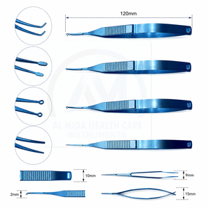 ชุดคีมจับเลนส์จักษุแพทย์ AL MIDA HEALTH CARE INSTRUMENTS รุ่น AMHC-R-398 ทำจากไทเทเนียม ใช้สำหรับผ่าตัดตา ใช้งานซ้ำได้ - Product Image 5